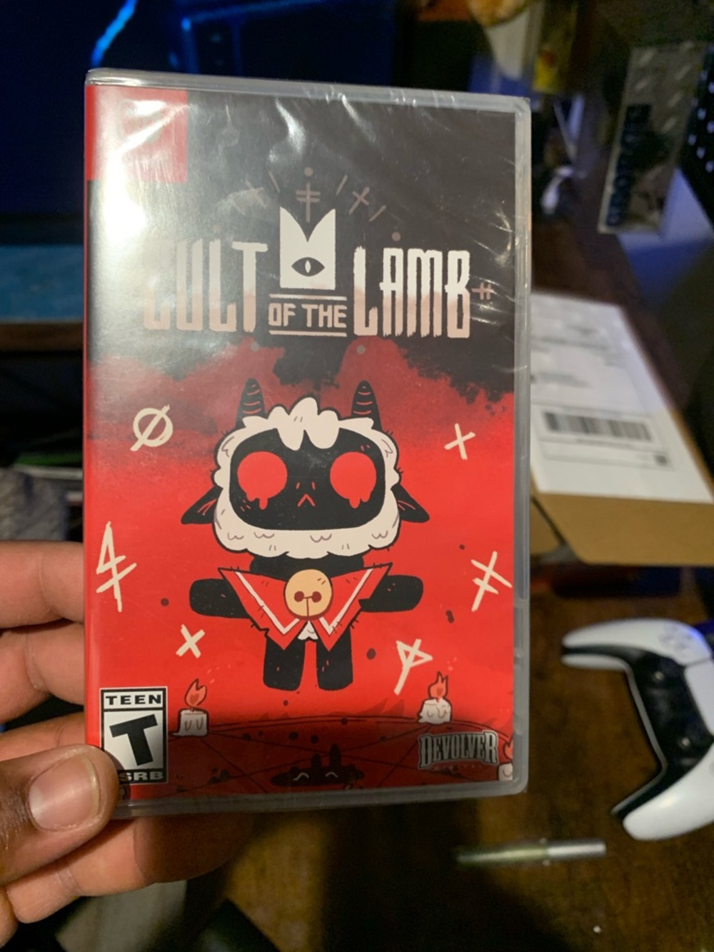 Devolver Cult of the Lamb - Red & Black (Video Game) *Sealed*